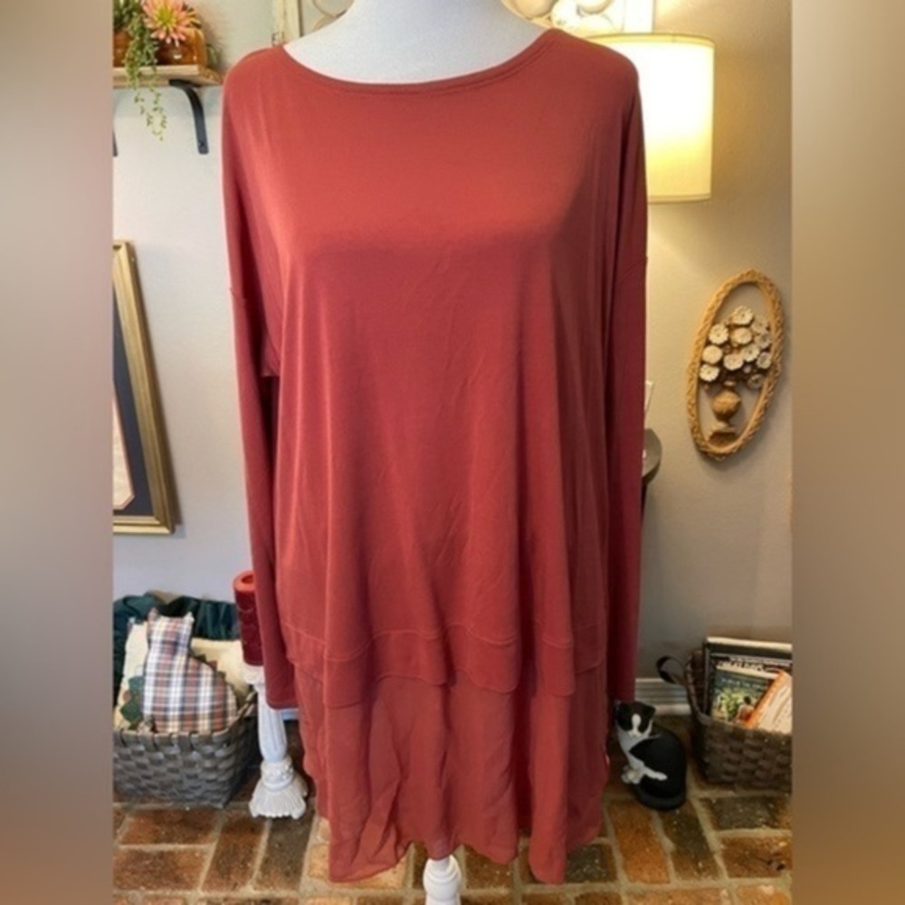 Eileen Fisher 100% Silk Tunic